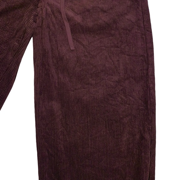 Poetry Tapered Corduroy Trousers Pants Hemp Yak Organic Boho Casual Chocolate - Picture 8 of 16
